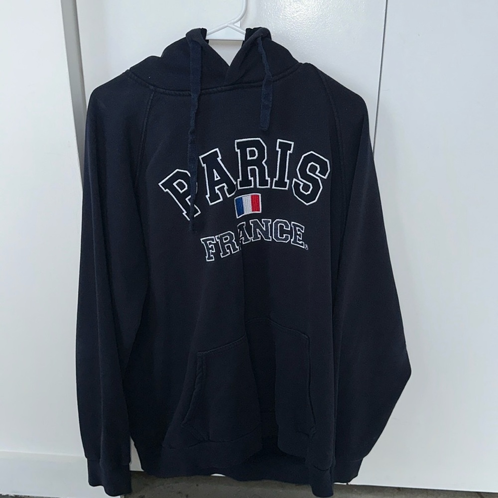 Men Paris hoodie